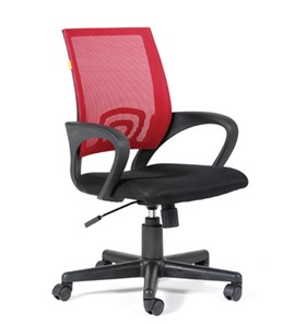 Компьютерное кресло CHAIRMAN 696 black Сетчатый акрил DW69 красный в Мурманске - предосмотр