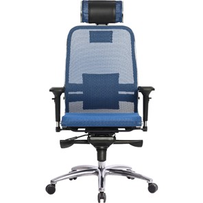 Кресло компьютерное Samurai S-3.04, синий в Мурманске - предосмотр 1