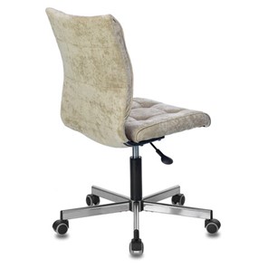 Кресло офисное Brabix Stream MG-314 (без подлокотников, пятилучие серебристое, ткань, песочное) 532396 в Мурманске - предосмотр 2