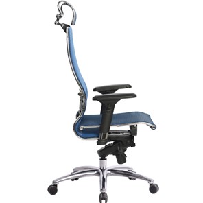 Кресло компьютерное Samurai S-3.04, синий в Мурманске - предосмотр 2