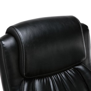 Офисное кресло Brabix Premium Status HD-003 (рециклированная кожа, хром, черное) 531821 в Мурманске - предосмотр 5