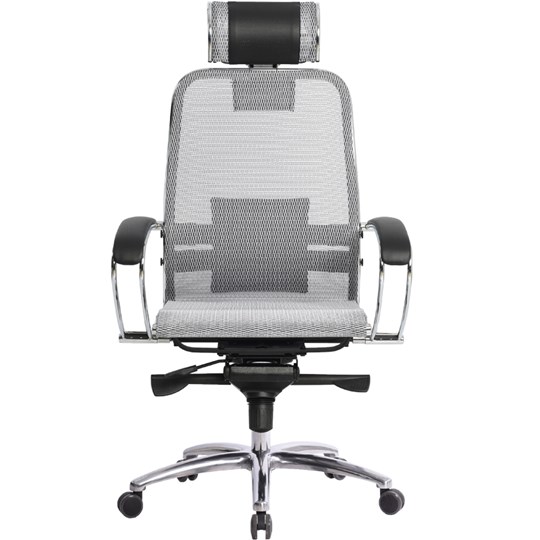 Кресло компьютерное Samurai S-2.04, серый в Мурманске - изображение 2