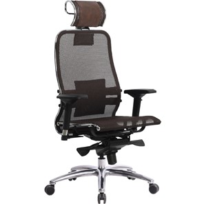 Компьютерное кресло Метта Samurai S-3.04, темно-коричневый в Мурманске