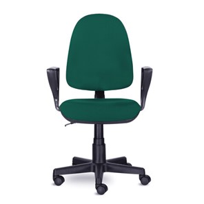 Кресло офисное Brabix Prestige Ergo MG-311 (регулируемая эргономичная спинка, ткань,черно-зеленое) 532421 в Мурманске