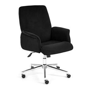 Компьютерное кресло YORK флок, черный, арт.13559 в Мурманске