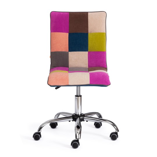 Компьютерное кресло ZERO (спектр) ткань, флок, цветной арт.15370 в Мурманске - изображение 4