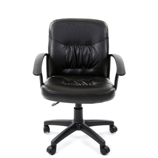 Кресло CHAIRMAN 651 ЭКО черное в Мурманске - изображение 1