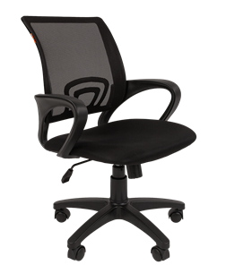 Кресло офисное CHAIRMAN 696 black Сетчатый акрил DW62 черный в Мурманске - предосмотр
