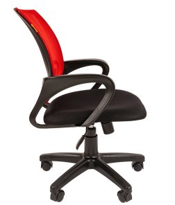 Компьютерное кресло CHAIRMAN 696 black Сетчатый акрил DW69 красный в Мурманске - предосмотр 1