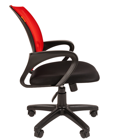 Компьютерное кресло CHAIRMAN 696 black Сетчатый акрил DW69 красный в Мурманске - изображение 1