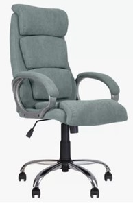 Кресло для офиса DELTA (CHR68) ткань SORO 34 в Мурманске