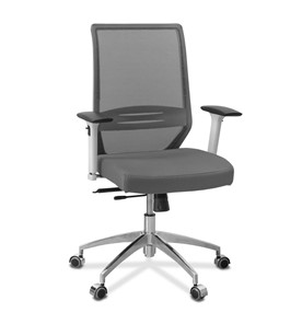 Кресло офисное Aero lux, сетка/ткань TW / серая/серая TW в Мурманске