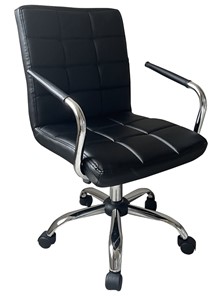 Кресло офисное C8545  BLACK (чёрный) в Мурманске