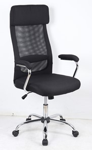 Кресло компьютерное VASSA BLACK (чёрный) в Мурманске