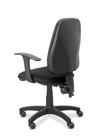 Кресло для персонала Эльза Т, ткань TW / черная в Мурманске - изображение 1