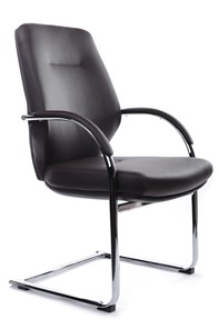 Кресло для офиса Alonzo-CF (С1711), темно-коричневый в Мурманске - предосмотр