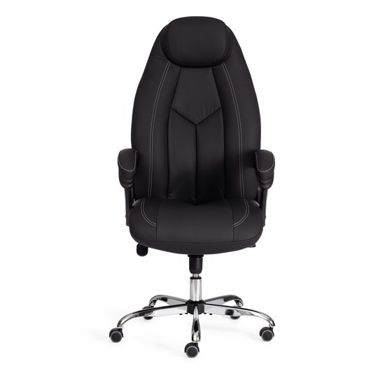 Кресло BOSS Lux, кож/зам, черный, арт.21151 в Мурманске - изображение 5