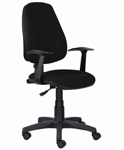 Компьютерное кресло Brabix Comfort MG-321, регулируемая эргономичная спинка, ткань, черное в Мурманске
