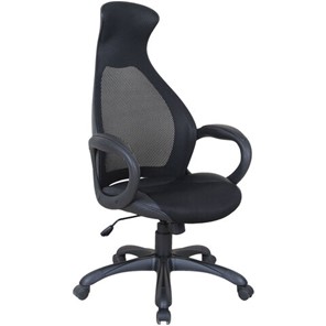 Офисное кресло Brabix Premium Genesis EX-517 (пластик черный, ткань/экокожа/сетка черная)   531574 в Мурманске - предосмотр