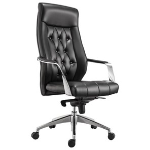 Офисное кресло BRABIX PREMIUM "Sonata EX-754", мультиблок, алюминий, экокожа, черное, 532491 в Мурманске