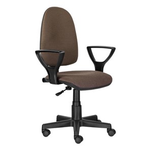 Офисное кресло Brabix Prestige Ergo MG-311 (регулируемая эргономичная спинка, ткань, коричневое) 531875 в Мурманске