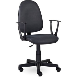 Кресло офисное Brabix Prestige Start MG-312 (эргономичная спинка, ткань, серое) 531923 в Мурманске