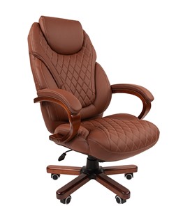 Компьютерное кресло CHAIRMAN 406, коричневый в Мурманске