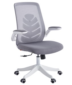 Кресло компьютерное CHAIRMAN 565, сетчатый акрил серый / полиэстер серый в Мурманске