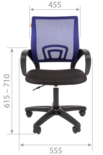 Офисное кресло CHAIRMAN 696 black LT, черный в Мурманске - изображение 1