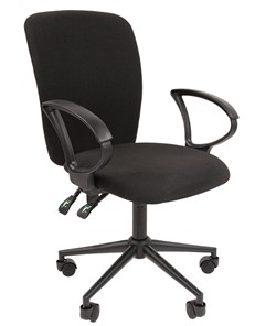 Кресло офисное CHAIRMAN 9801 BLACK, черное в Мурманске