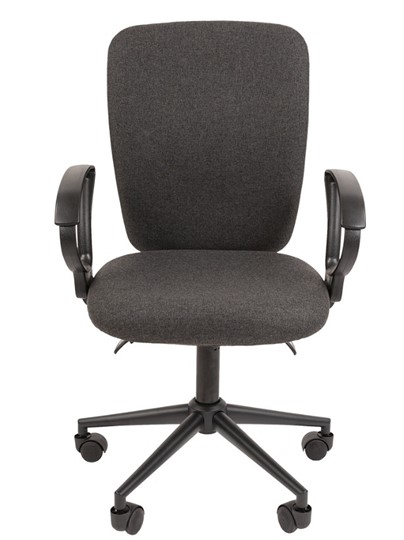 Кресло CHAIRMAN 9801 BLACK, серое в Мурманске - изображение 4