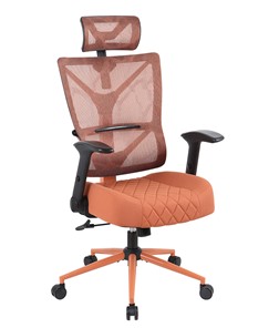 Кресло CHAIRMAN CH566 сетчатый акрил оранжевый / полиэстер оранжевый в Мурманске