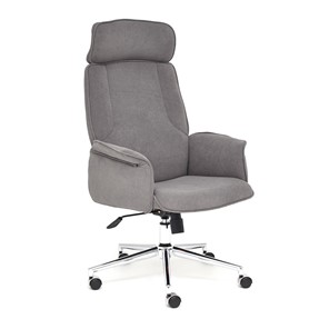 Офисное кресло CHARM флок, серый, 29 арт.13910 в Мурманске