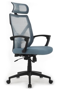 Кресло компьютерное Design OLIVER W-203 AC, Синий в Мурманске - предосмотр