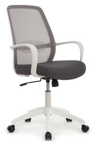 Компьютерное кресло Design W-207, Белый пластик/серая сетка в Мурманске