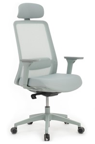 Компьютерное кресло Design WORK W-218C, Голубой в Мурманске - предосмотр