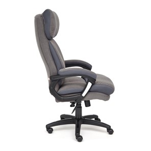 Кресло DUKE флок/ткань, серый/серый, 29/TW-12 арт.14039 в Мурманске - предосмотр 2