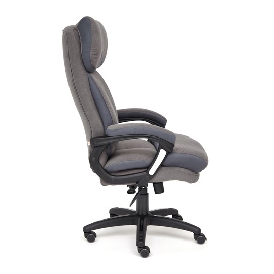 Кресло DUKE флок/ткань, серый/серый, 29/TW-12 арт.14039 в Мурманске - изображение 2