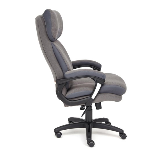 Кресло DUKE флок/ткань, серый/серый, 29/TW-12 арт.14039 в Мурманске - изображение 6