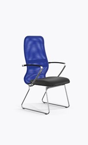Офисное кресло Метта Ergolife Sit 8 B2-9K - X1+Extra (Синий-Черный) в Мурманске