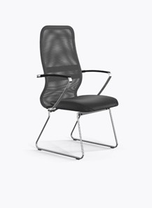 Офисное кресло Ergolife Sit 8 B2-9K - X1+Extra (Св.серый-Черный) в Мурманске