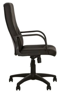 Компьютерное кресло MANAGER (PL64) экокожа ECO-30, черная в Мурманске - предосмотр 2