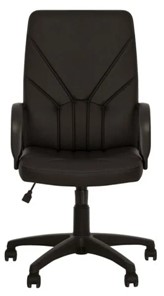 Компьютерное кресло MANAGER (PL64) экокожа ECO-30, черная в Мурманске - предосмотр