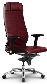 Офисное кресло Metta L 1m 38K2/4D мультиблок, нижняя часть 17838 бордовый в Мурманске