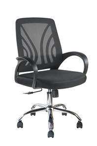 Кресло компьютерное Riva Chair 8099Е, Черный в Мурманске