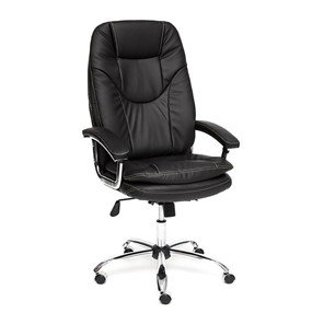 Офисное кресло SOFTY LUX кож/зам, черный, арт.12902 в Мурманске
