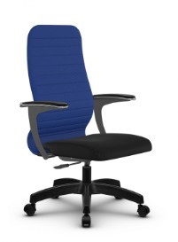 Офисное кресло SU-CU160-10P PL синий/черный в Мурманске - предосмотр