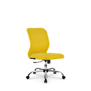 Кресло компьютерное SU-Mr-4/подл.000/осн.003 желтый в Мурманске