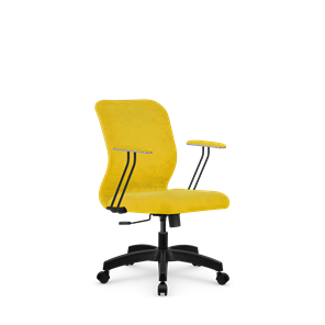 Кресло офисное SU-Mr-4/подл.079/осн.001 желтый в Мурманске