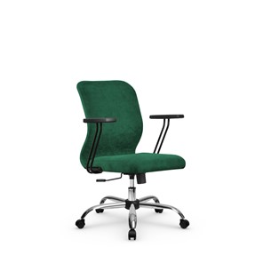 Кресло офисное SU-Mr-4/подл.109/осн.003  зеленый в Мурманске